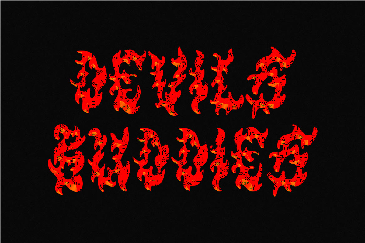 TF Voide Murdered, a Handwritten Font by TeenageFoundry (Photo 8 of 12)