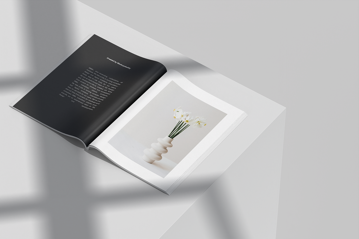 US Letter Magazine Mockup, a Books & Magazine Mockup by Mockupdaddy (Photo 10 of 18)