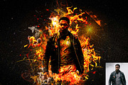 Fire & Sparks Photoshop Action, an Action Add-On by Studio Retouch (Thumbnail 13 of 14)