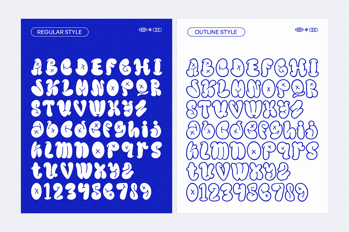 Bavolen - Bubble Graffiti Font, a Font by Indotype Foundry (Photo 4 of 10)