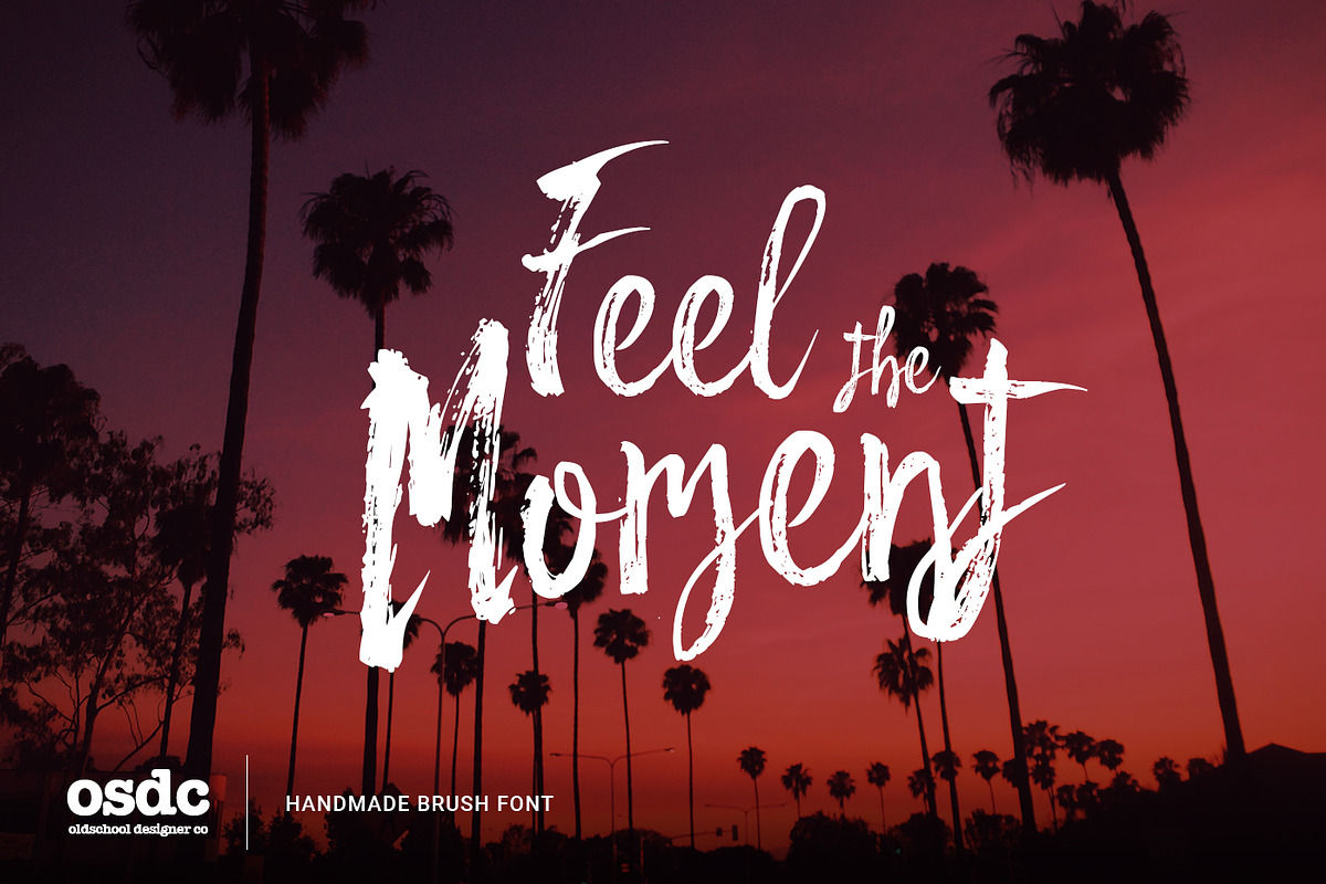 Las Vegas Brush Font preview 5