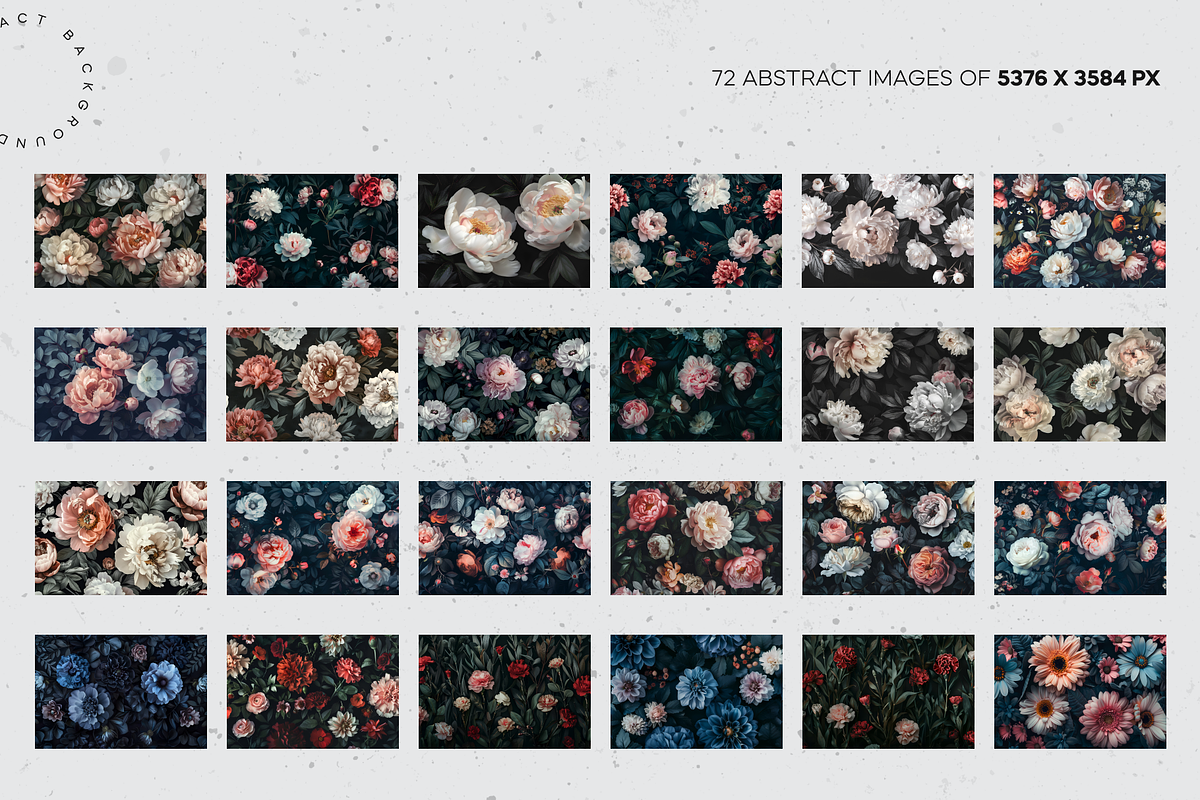 Dark Floral Vintage Wallpaper, a Nature Photo by Lumeno (Photo 4 of 6)