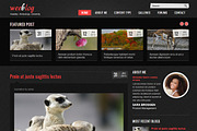 Personal Blog, a Websites & App Template by WeebPal Corp (Thumbnail 1 of 5)