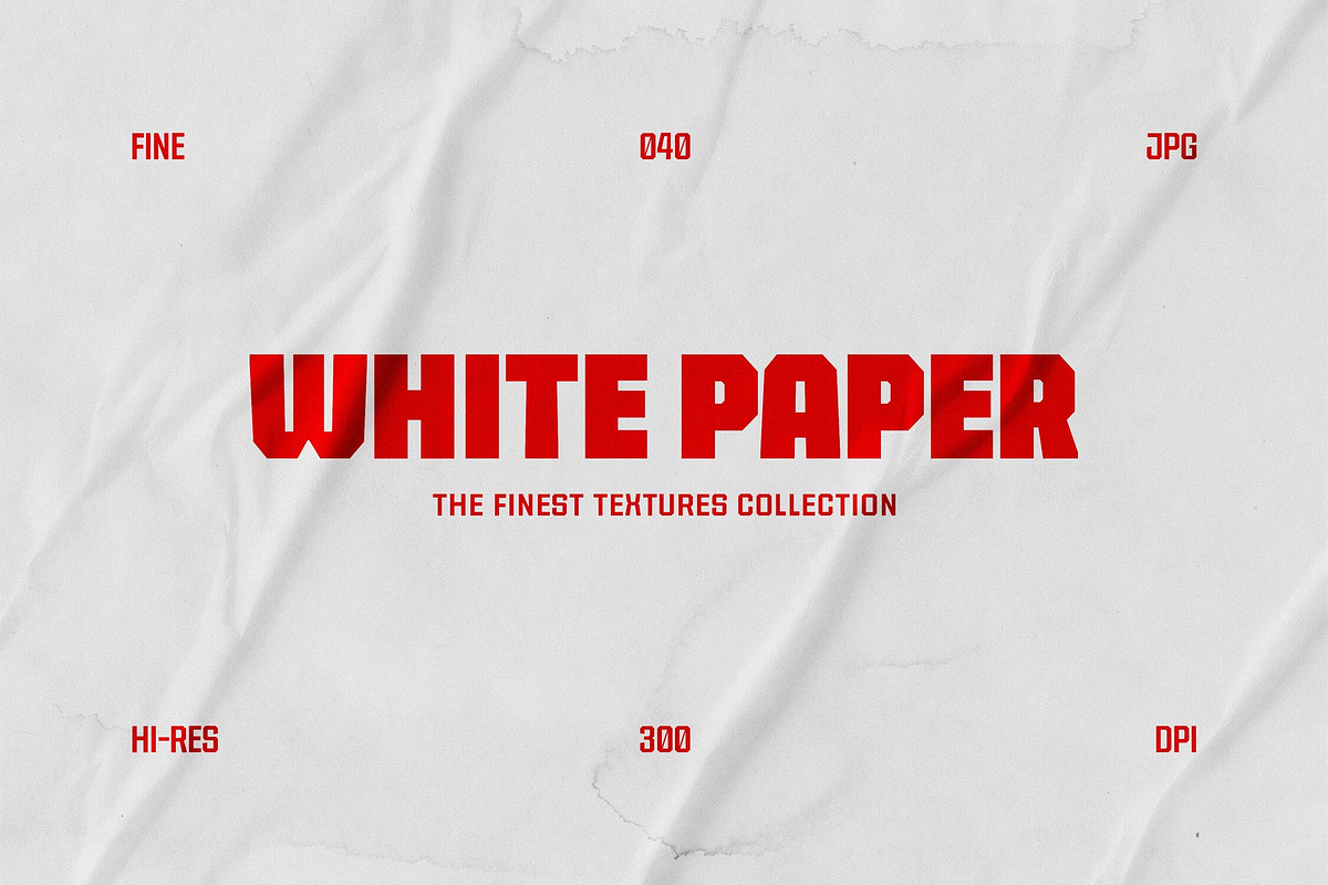 The White: Papers Collection, a Texture Graphic by Design Squad (Photo 1 of 10)