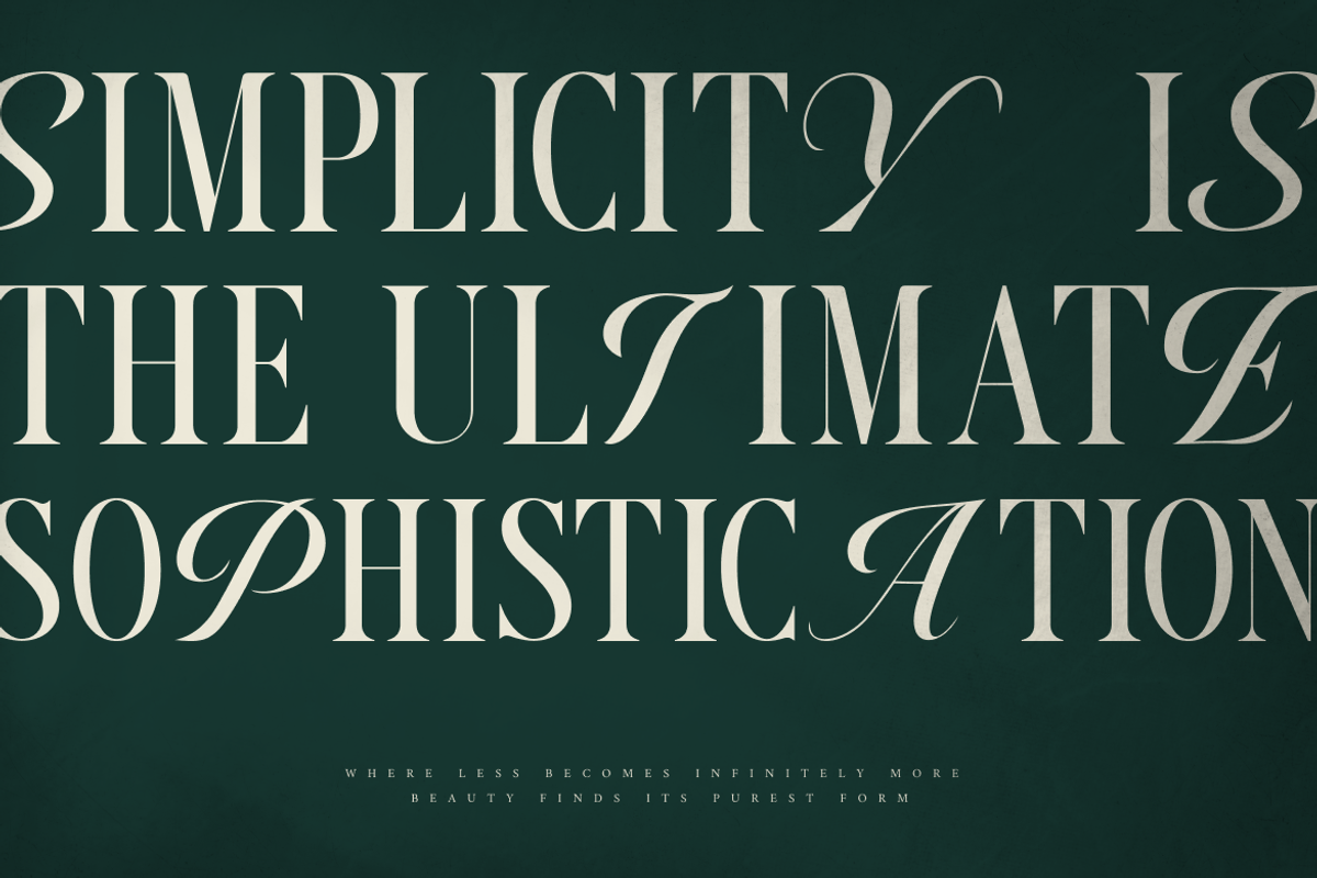 Monthe Calligraphy Serif Font, a Handwritten Font by Rasio Studio (Photo 9 of 11)
