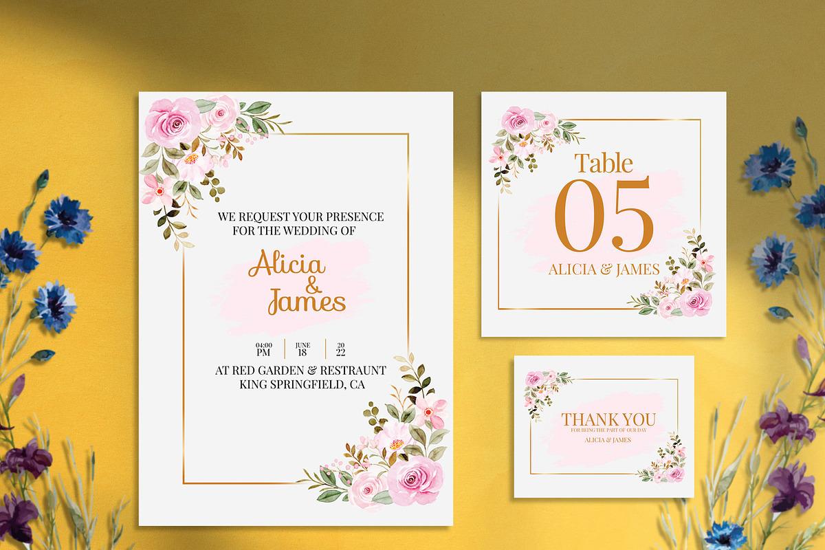 Wedding invitation Card, an Invitation Template by graphicacademypk (Photo 2 of 3)