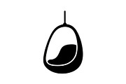 Hanging Egg Chair Silhouette Bundle, an Illustration by Designer_Momina (Thumbnail 33 of 51)