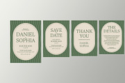 Soft Modern Wedding Suite, a Card Template by Neermana (Thumbnail 2 of 4)