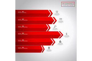 Financial Infographic Template, a Presentation Template by TotallypicRF