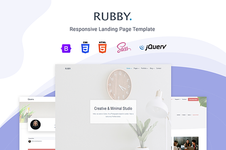 Ruuby - Bootstrap 5 Landing Template