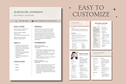 Minimalist Resume Templates Canva, a Templates & Theme by TemplateCastleStore (Thumbnail 4 of 9)