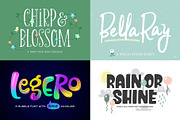 Intensely Awesome Font Pack, a Sans Serif Font by Denise Chandler (Thumbnail 2 of 19)