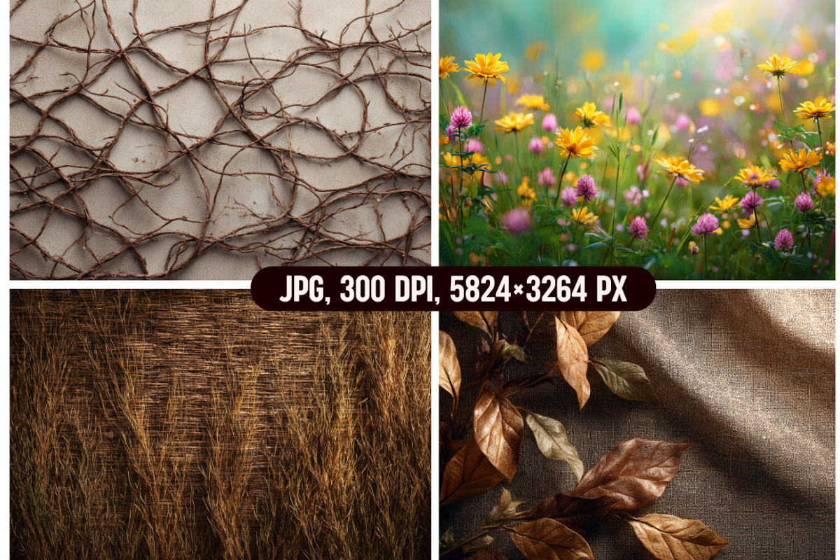 Natural & Organic Photo Backdrops, a Background Graphic by PrintHaven Designs (Photo 3 of 11)
