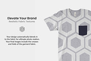 Bella Canvas 3021 Pocket Tee Mockups, a Shirt Mockup by Photific (Thumbnail 4 of 6)
