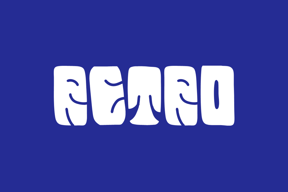 Zomte Groovy - Retro Font, a Sans Serif Font by Iqsiart Studio (Photo 2 of 7)