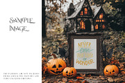 Halloween Spooky Frames Collection 2, a Household Mockup by mock-ups (Thumbnail 17 of 23)