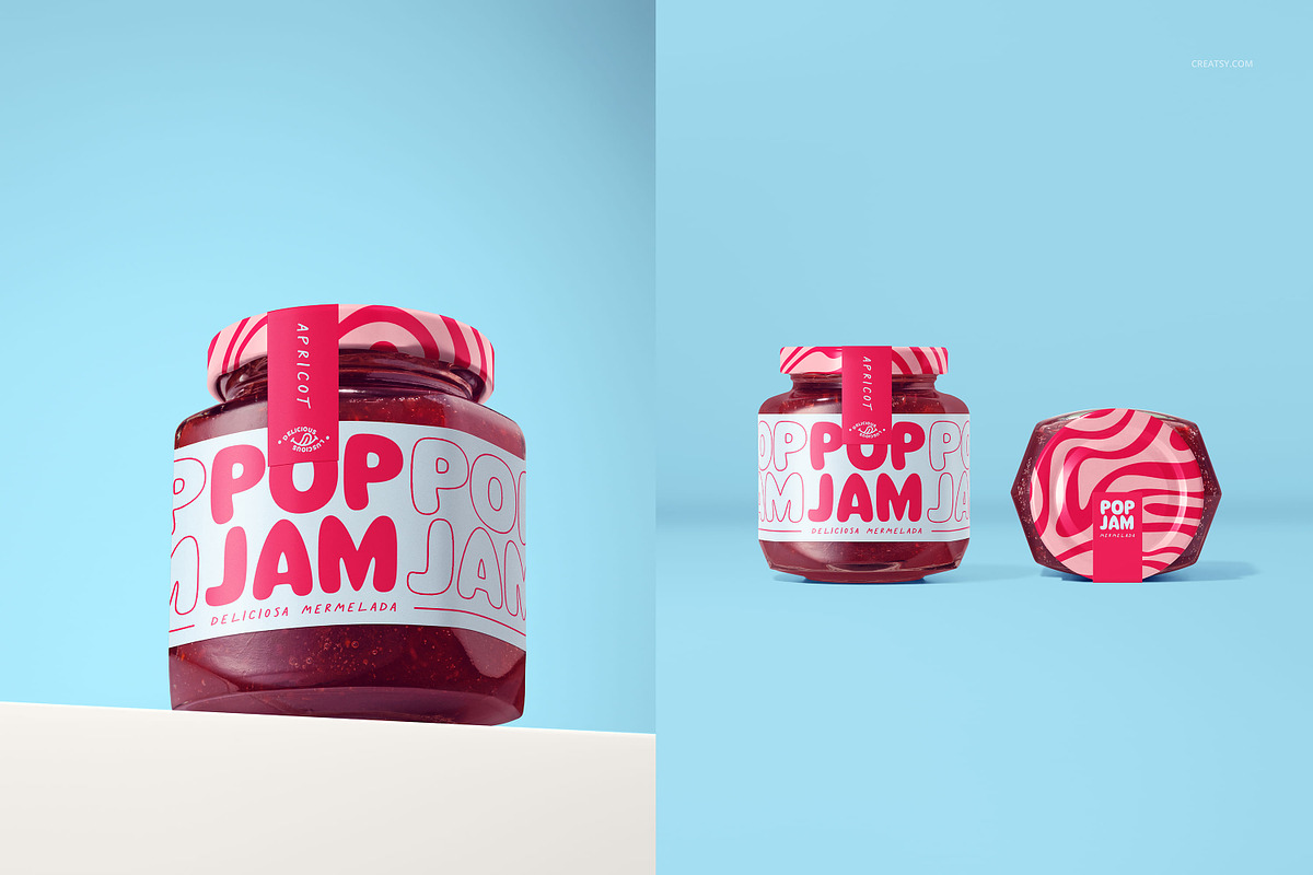 Jam Jar Mockup Bundle, a Cups & Container Mockup by creatsy5 (Photo 51 of 65)