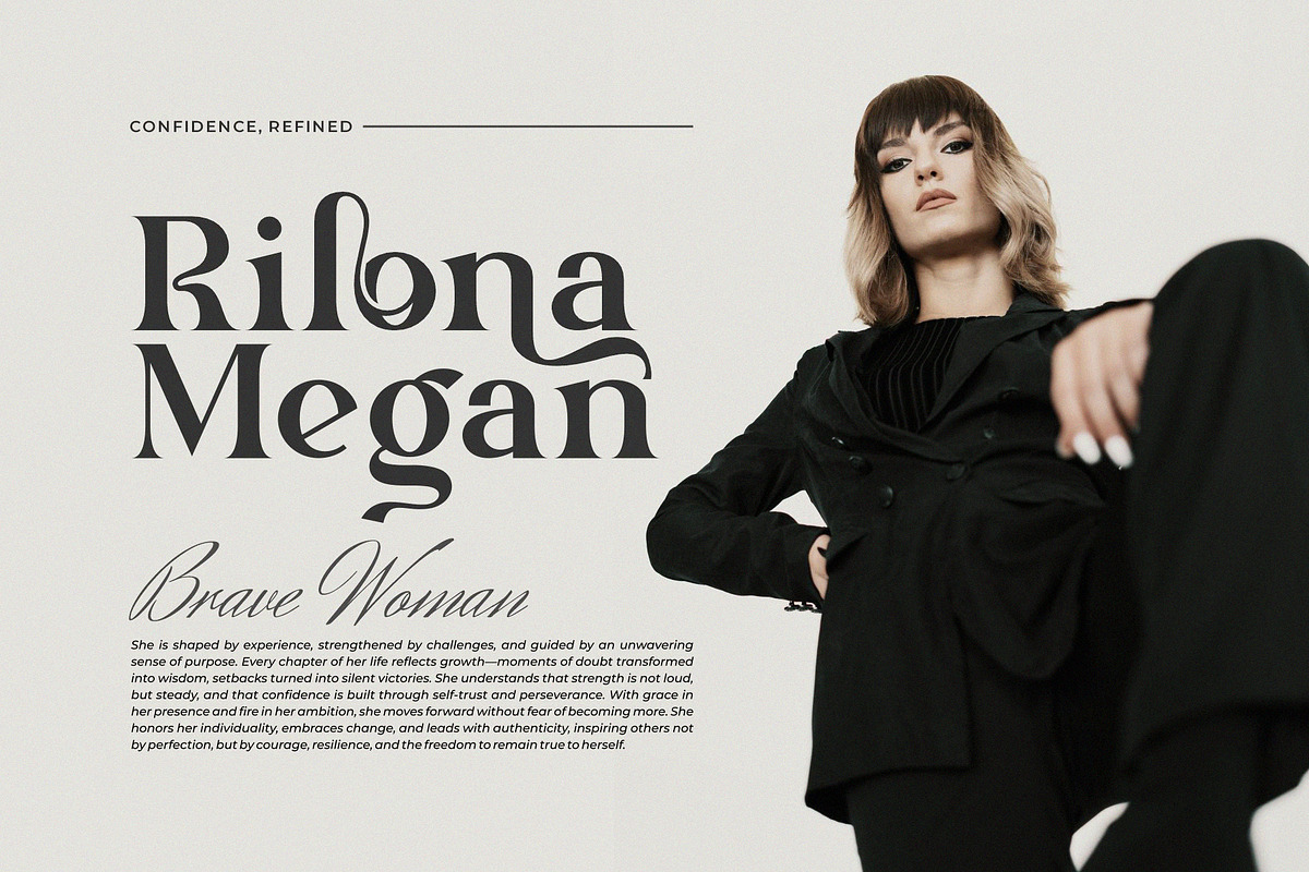 Seira || Modern Elegant Serif Font, a Serif Font by Ermedia Studio (Photo 5 of 10)