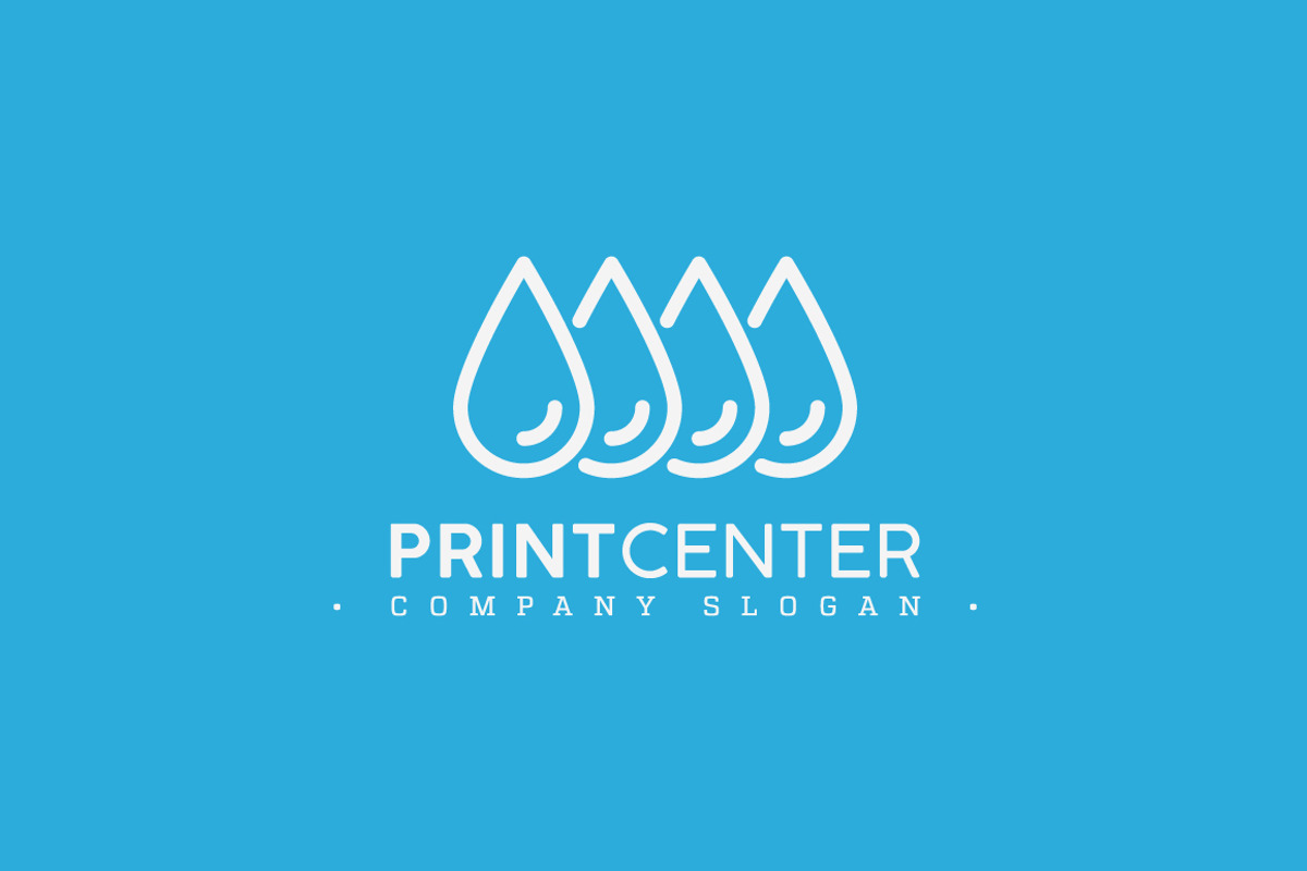 Print Center Logo, a Branding & Logo Template by MAOV (Photo 3 of 5)