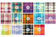 #132 Checkered Fabric Design, a Pattern Graphic by Plaid4You (Thumbnail 2 of 5)