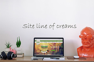 Site line of creams