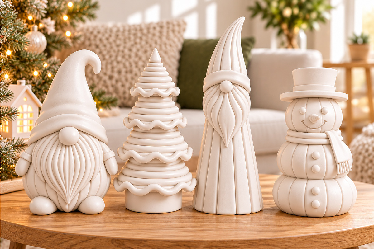 Christmas Gnome Tree Snowman STL, a Characters & Person 3D Model by Layerology (Photo 4 of 5)