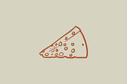Vector Cheese Graphics, an Illustration by Dorey Kronick Art&Design (Thumbnail 6 of 22)