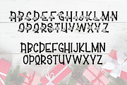 Secret Santa, a Font by Kitaleigh (Thumbnail 2 of 3)