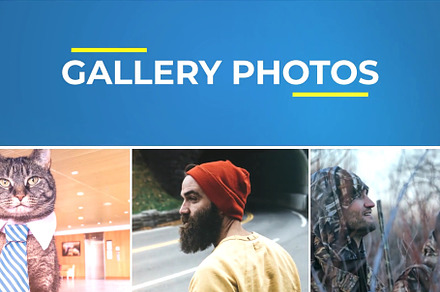 Gallery Photo with Text (.Mogrt)