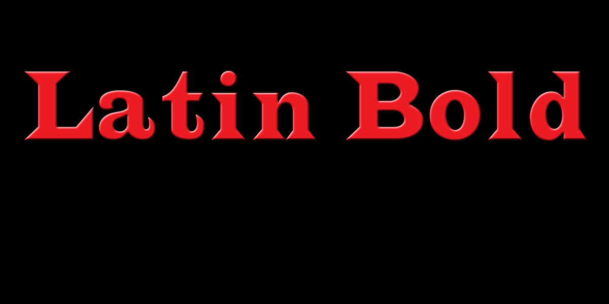 Latin Bold, a Serif Font by Wooden Type Fonts (Photo 1 of 4)