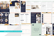 Workbook / E-book Template for Canva, a Marketing Template by Blissful Pixels (Thumbnail 2 of 2)