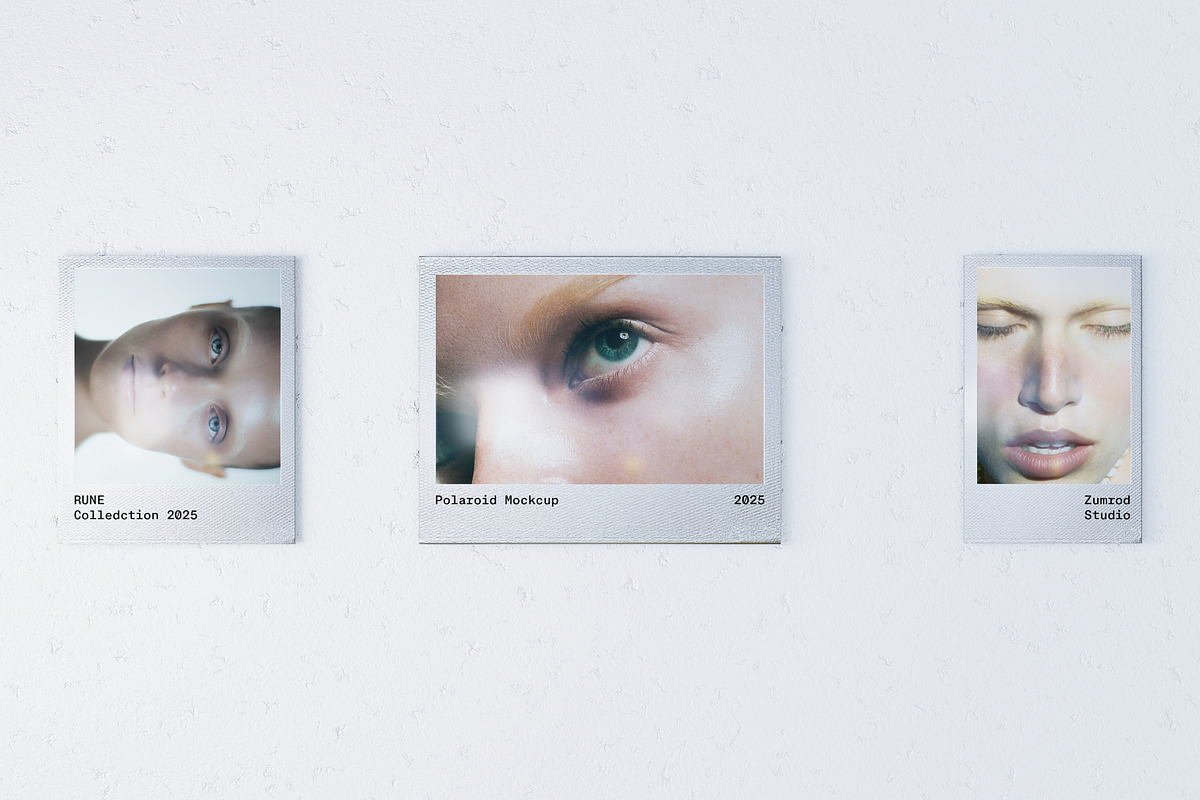 Polaroid Frame Mockups Collection, a Mockup by Zumrod (Photo 1 of 7)
