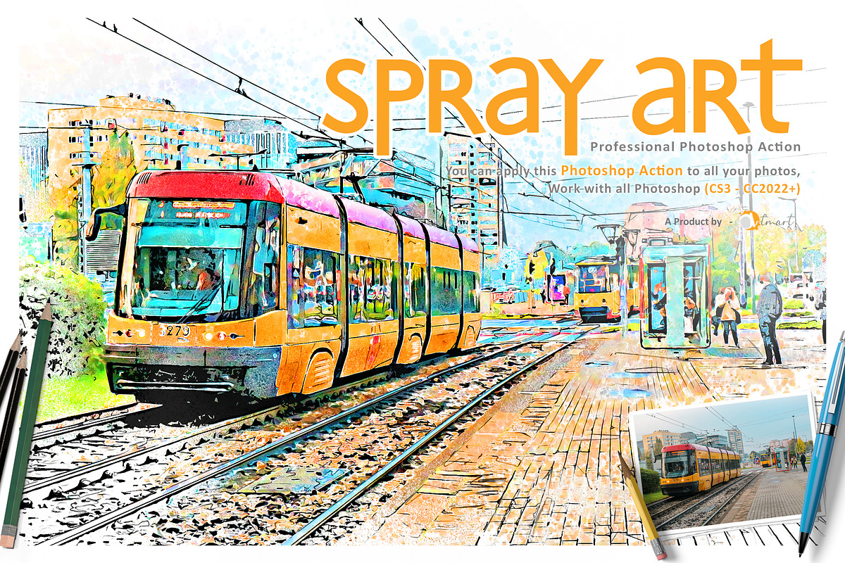 70+ Photoshop Action Mega Bundle, an Action Add-On by A R T M A R T (Photo 34 of 88)