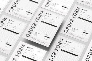Corporate Order Form Design, a Flyer Template by afsar.hossain