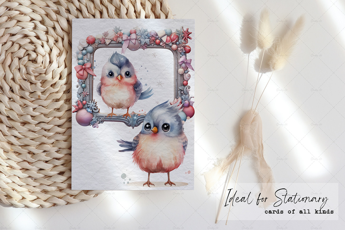 Cute Watercolor Bird | Bird's Nest, an Illustration by Dazzling Art Boutique (Photo 4 of 11)