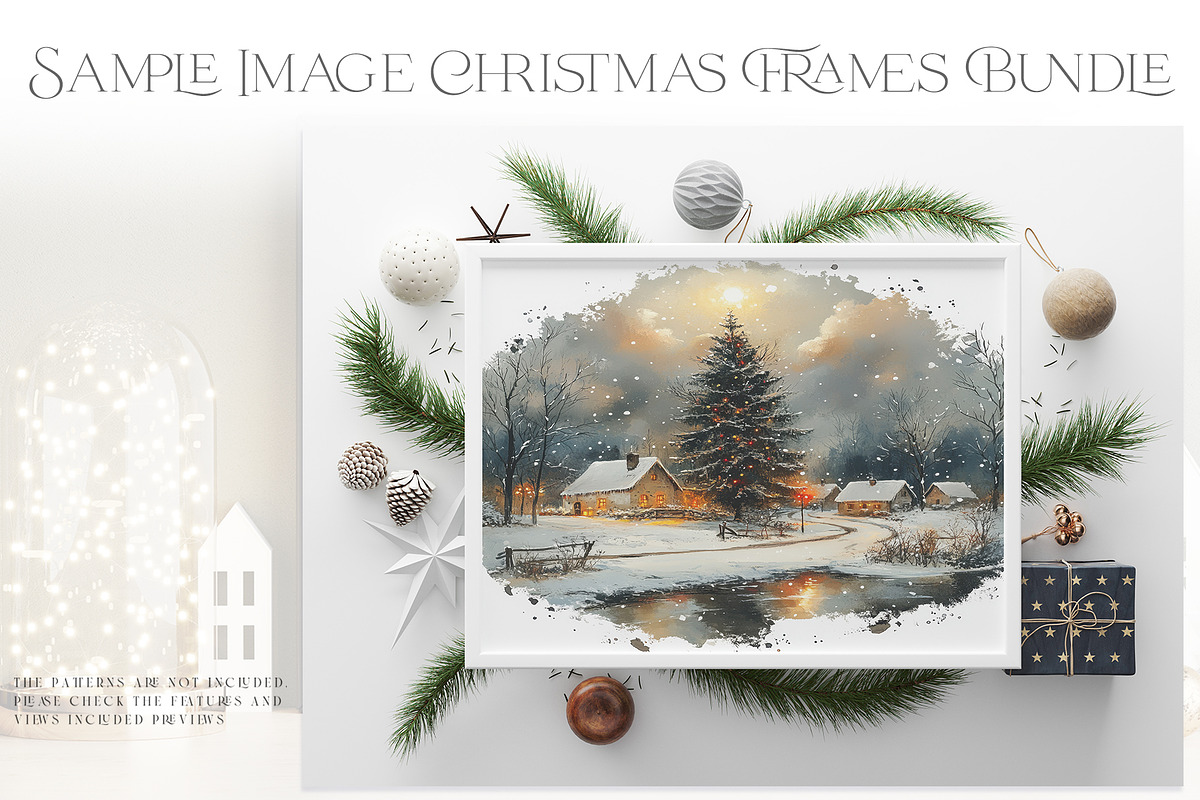 Christmas Frame Bundle - 140 Mockups, a Mockup by mock-ups (Photo 16 of 22)