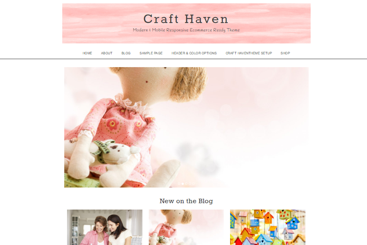 Wordpress Ecommerce Ready Theme, a WordPress Template by Theme Fashion (Photo 1 of 6)