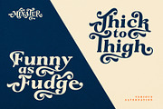 The Minatur Typeface, a Serif Font by alit design (Thumbnail 8 of 17)