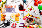 192 isolated Haloween moveable items, a Books & Magazine Mockup by rubinat (Thumbnail 1 of 15)