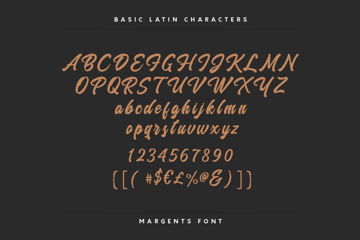 Margents, a Script Font by ShowUp! Studio (Photo 19 of 19)
