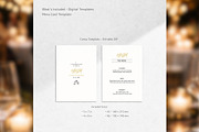 Luxury Wedding Menu Canva bd004, a Card Template by TyphoonStudio (Thumbnail 2 of 8)