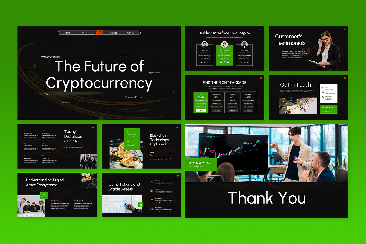 Cryptocurrency Keynote, a Presentation Template by Antstheme (Photo 3 of 4)