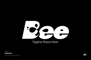 Bee Wordmark Logo, a Branding & Logo Template by Akdesain