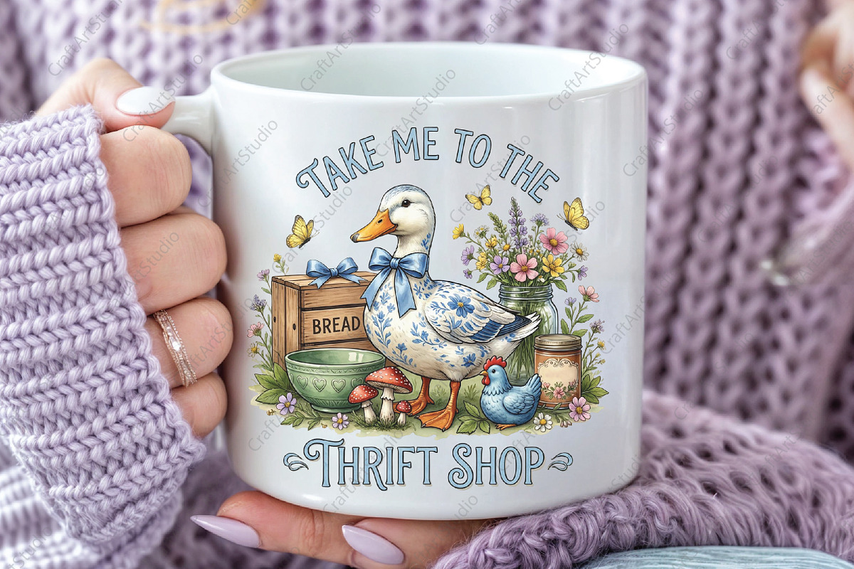 Take Me to the Thrift Shop PNG, an Illustration by CraftArtStudio (Photo 3 of 4)