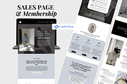 Kartra Coaching Membership Template, a Landing Page Template by Solana Creative Co. (Thumbnail 1 of 12)