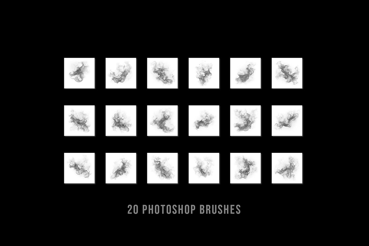 Fire and Smoke Photoshop Brushes, a Brush Add-On by Walllow Creatives (Photo 3 of 3)