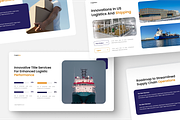 Logistic & Shipping Google Slide, a Presentation Template by Annora Studio (Thumbnail 3 of 5)