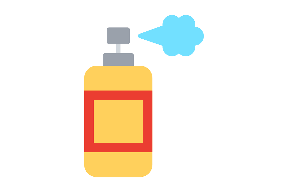 Spray Flat Icon, a Duotone Icon by Pexelpy (Photo 2 of 2)