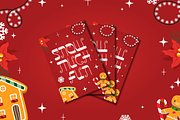 Glitch Sleigh – Christmas Font, a Font by PutraCetol Studio (Thumbnail 4 of 5)