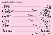 Nympha Luxurious Font, a Font by Lacre Type Foundry (Thumbnail 17 of 22)